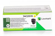 Cartus toner Lexmark 74C2SYE ,Galben ,7000 pagini ,Original (74C2SYE)