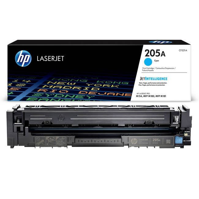 Cartus cerneala HP CF531A ,Albastru ,900 pagini ,Original (205A)