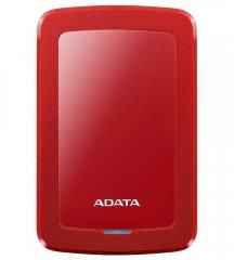 HDD extern Adata HV300 Slim 2TB, Shock Sensor, 2.5 , USB 3.1, rosu