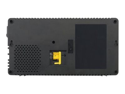 UPS APC BV1000I-GR, 1000 VA, 600 W, fara management, line-interactive, AVR, 4x Schuko, 12V/9Ah Sealed Lead-acid, LED, Brick, Negru