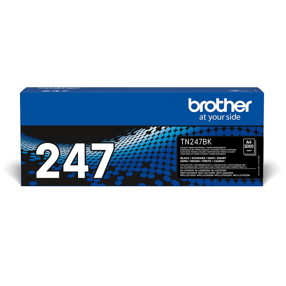 Cartus toner Brother TN247BK ,Negru ,3000 pagini ,Original (TN247BK)