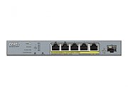 Switch Zyxel GS1350-6HP-EU0101F, 5 porturi 10 / 100 / 1000 MBs
