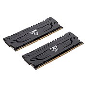 Memorie Patriot Viper Steel 64 GB DDR4 3200 MHz CL16, kit 2 x 32 GB, XMP 2.0, Gri-negru