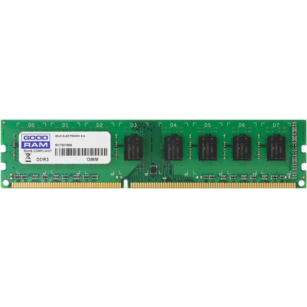Memorie GOODRAM 8 GB DDR3 1600 MHz CL11, Verde