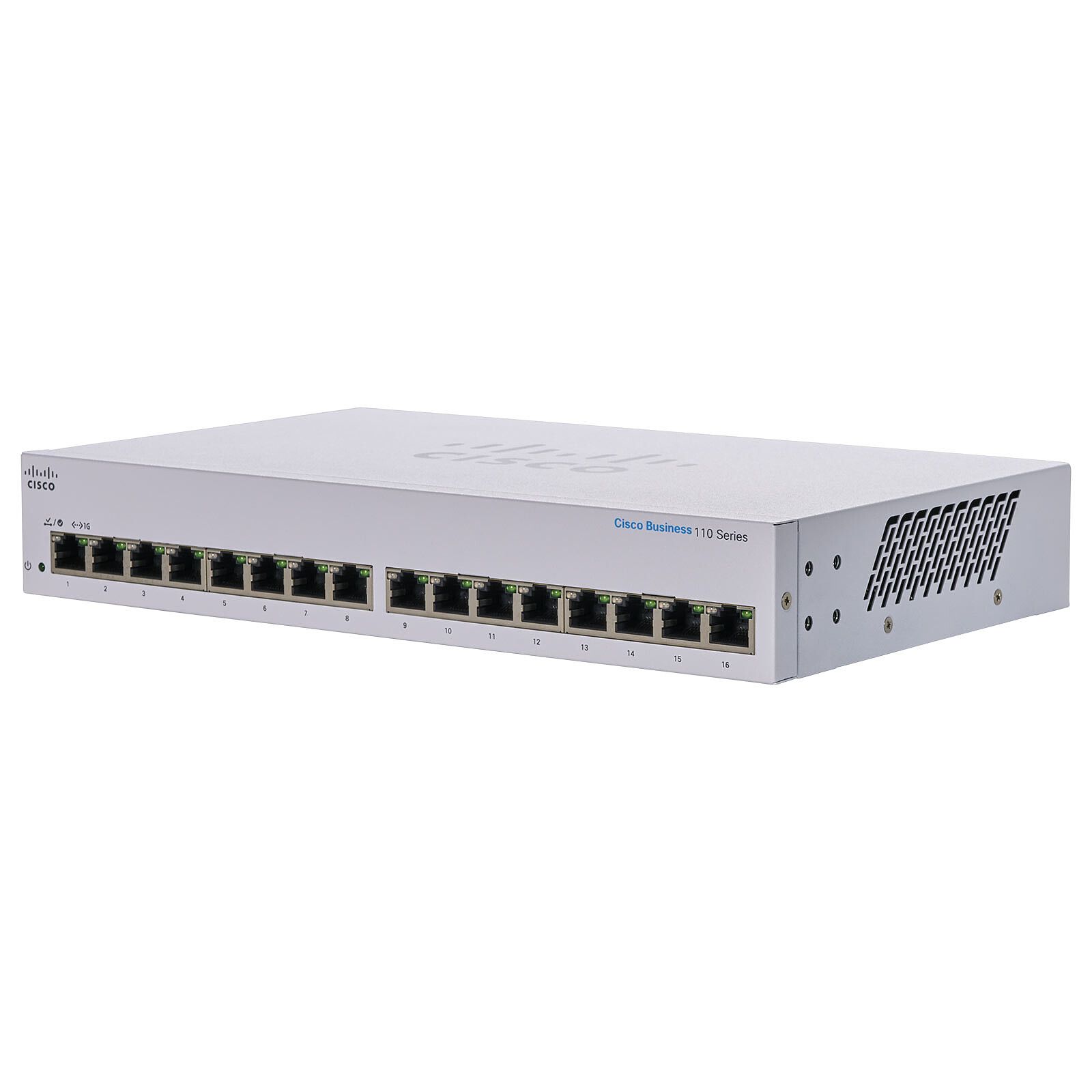 Switch Cisco CBS110-16T-EU, 16 porturi 10 / 100 / 1000 MBs