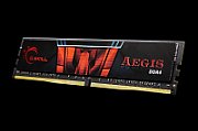 Memorie G.Skill Aegis 16 GB DDR4 2666 MHz CL19, Negru-rosu