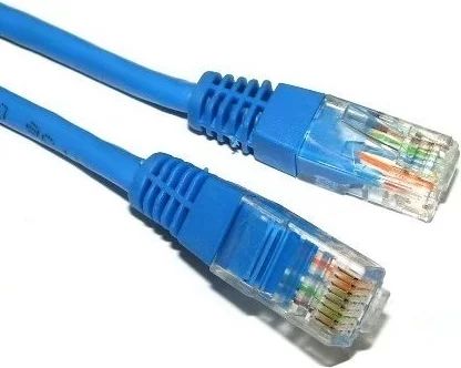 Cablu retea Spacer  Cat5e, 2 m, albastru, AWG26