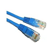 Patch cord UTP Spacer  RJ45, 3 m, albastru, cupru-aluminiu
