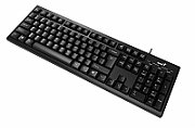 TASTATURA GENIUS USB, 104 taste, black,  Smart KB-100   31300005400   (include TV 0.75 lei)