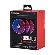 Ventilator Chieftec CF-3012-RGB ,120 x 120 x 25 mm ,1200 RPM ,Negru ,RGB