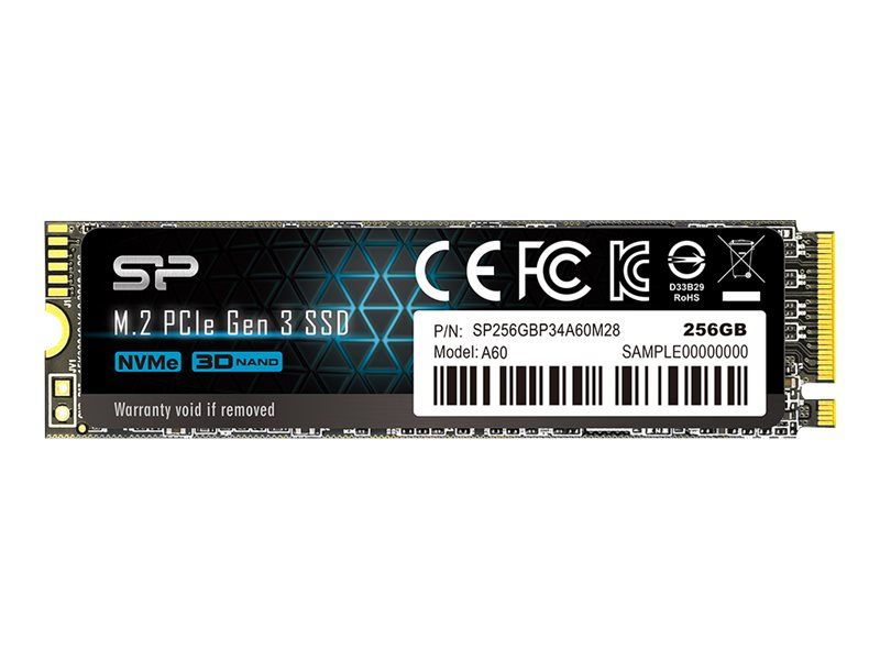 SSD Silicon Power P34A60 256 GB PCIe 3.0 x4 M.2 2280