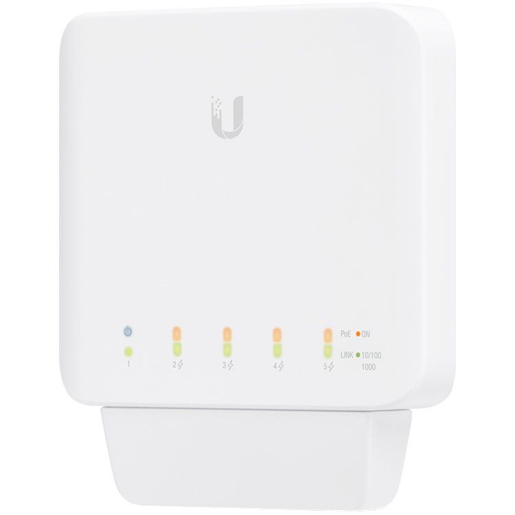 Switch Ubiquiti USW-FLEX, 5 porturi 10/100/1000 Mbps