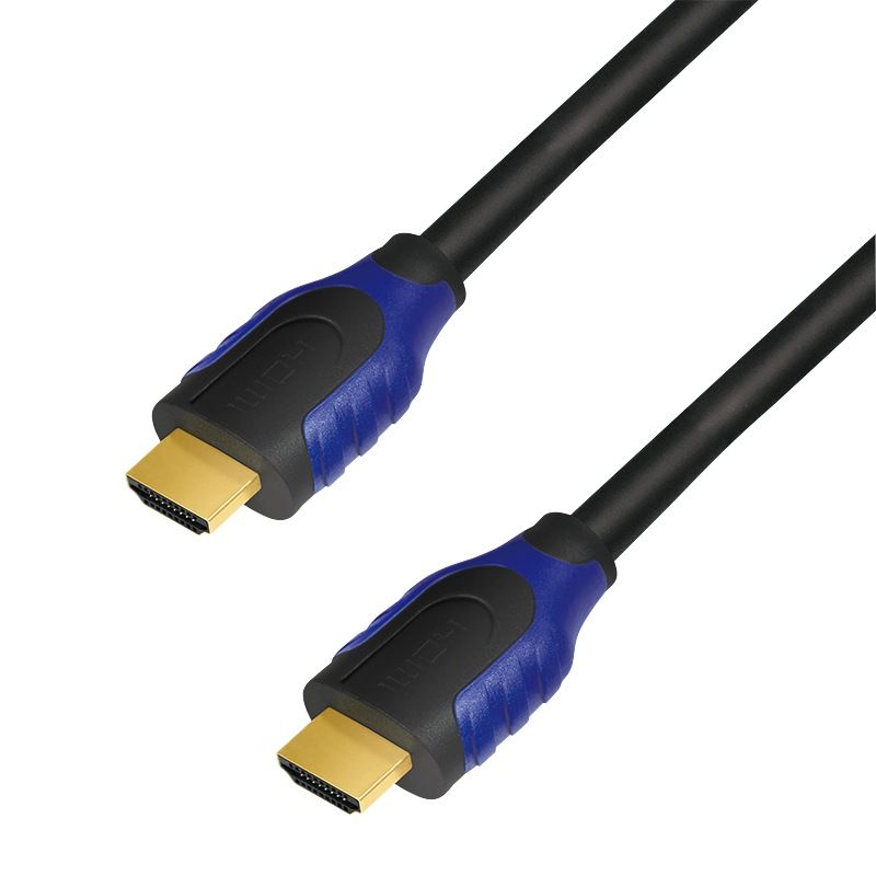 CABLU video LOGILINK, HDMI (T) la HDMI (T), 7.5m, conectori auriti, rezolutie maxima 4K DCI (4096 x 2160) la 60 Hz, ver. 2.0b, w. ethernet, negru,  CH0065  (include TV 0.75 lei)
