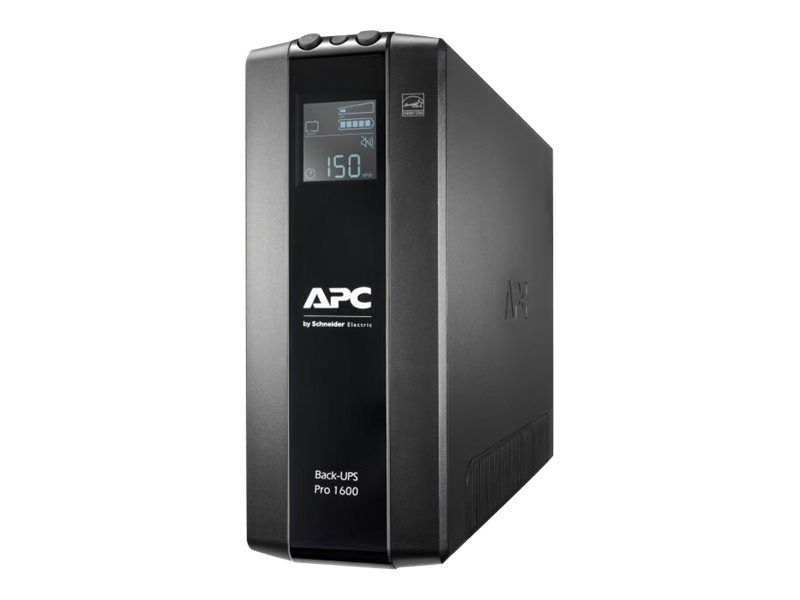 UPS APC BR1600MI, 1600 VA, 960 W, line-interactive, 8x C13, 1x C14, 1x RJ45, 1x USB, 24V 9Ah Baterie cu plăci de plumb şi acid, LCD, Tower, Negru
