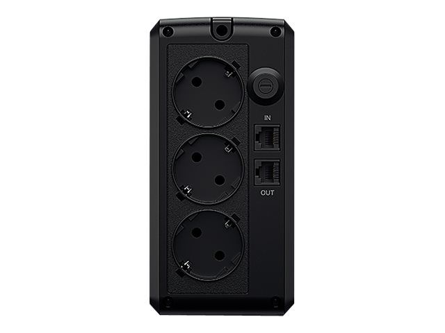UPS Cyber Power UT850EG, 850 VA, 425 W, cu management, line-interactive, 3x Schuko, 1x RJ45, 1x USB, 12V 5.5Ah LED, Tower, Negru