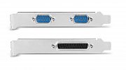 PCEA-PSN, Adaptor PCI-Express(chip ASIX AX99100)  1x Parallel + 2x Serial + LP