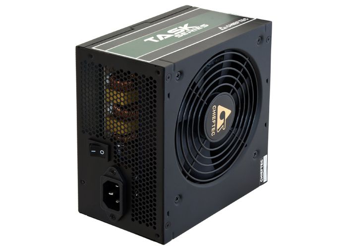 SURSA CHIEFTEC 500W (real), Task series, fan 12cm, certificare 80PLUS Bronze, 1x CPU 4+4, 1x PCI-E (6+2), 5x SATA  TPS-500S  (include TV 1.5 lei)