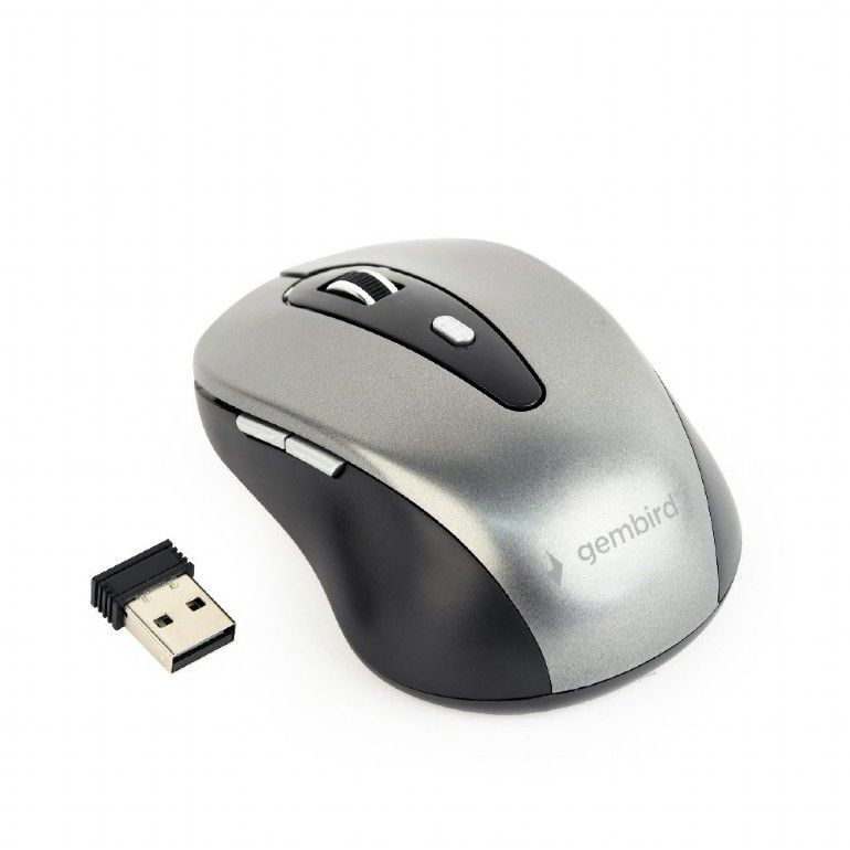 Wireless optical mouse, 800-1600 DPI, USB