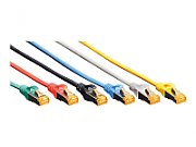 DIGITUS CAT 6A S-FTP patch cable Cu LSZH AWG 26/7 length 0.5 m color blue