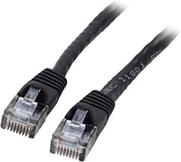 Patchcord UTP RJ45-RJ45 Cat.6 2m negru,UTP-6-2-BK, pachcord din cupru