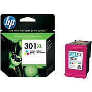 Cartus cerneala HP CH564EE ,Color ,8 ml ,Original (301xl)