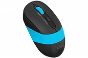 MOUSE A4tech, gaming, wireless, 2.4GHz, optic, 2000 dpi, butoane/scroll 4/1, buton selectare viteza, negru / albastru,  FG10 Blue  (include TV 0.15 lei)