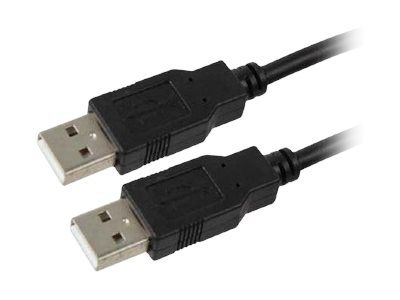 Cablu alimentare Gembird  USB 2.0 - USB A, 1.8 m, negru