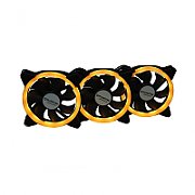 Ventilator Floston ,120 x 120 x 25 mm ,1200-1725 RPM ,Negru ,RGB