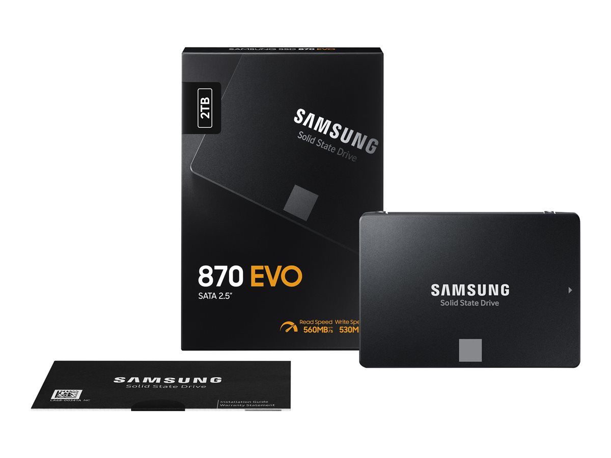 SSD Samsung 870 EVO 2 TB SATA3 2.5 inch