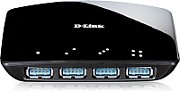 Gembird UHB-U2P4-04 interface hub USB 2.0 480 Mbit/s Black