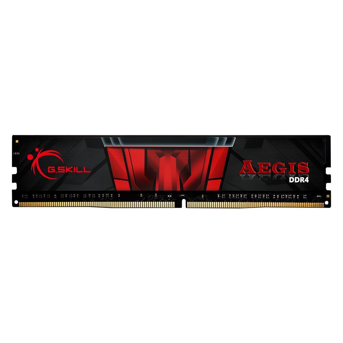 Memorie G.Skill Aegis DDR4 2400 MHz CL17, Negru-rosu