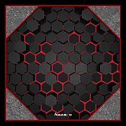 Covor pentru scaun gaming SPACER, protectie parchet, cauciuc si material textil, 1200 x 3mm, rotund, Wolf  SPFP-WOLF-120