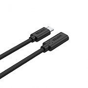UNITEK C14086BK USB cable 0.5 m USB 3.2 Gen 2 (3.1 Gen 2) USB C Black