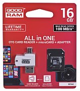 Goodram M1A4-0160R12 memory card 16 GB MicroSDHC Class 10 UHS-I