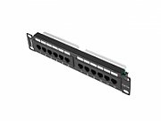 LANBERG PATCH PANEL 10  (12 PORT, 1U, CAT.5E UTP)