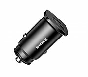 Car charger Baseus Square PPS QC4.0 / PD3.0 5A 30W (black)