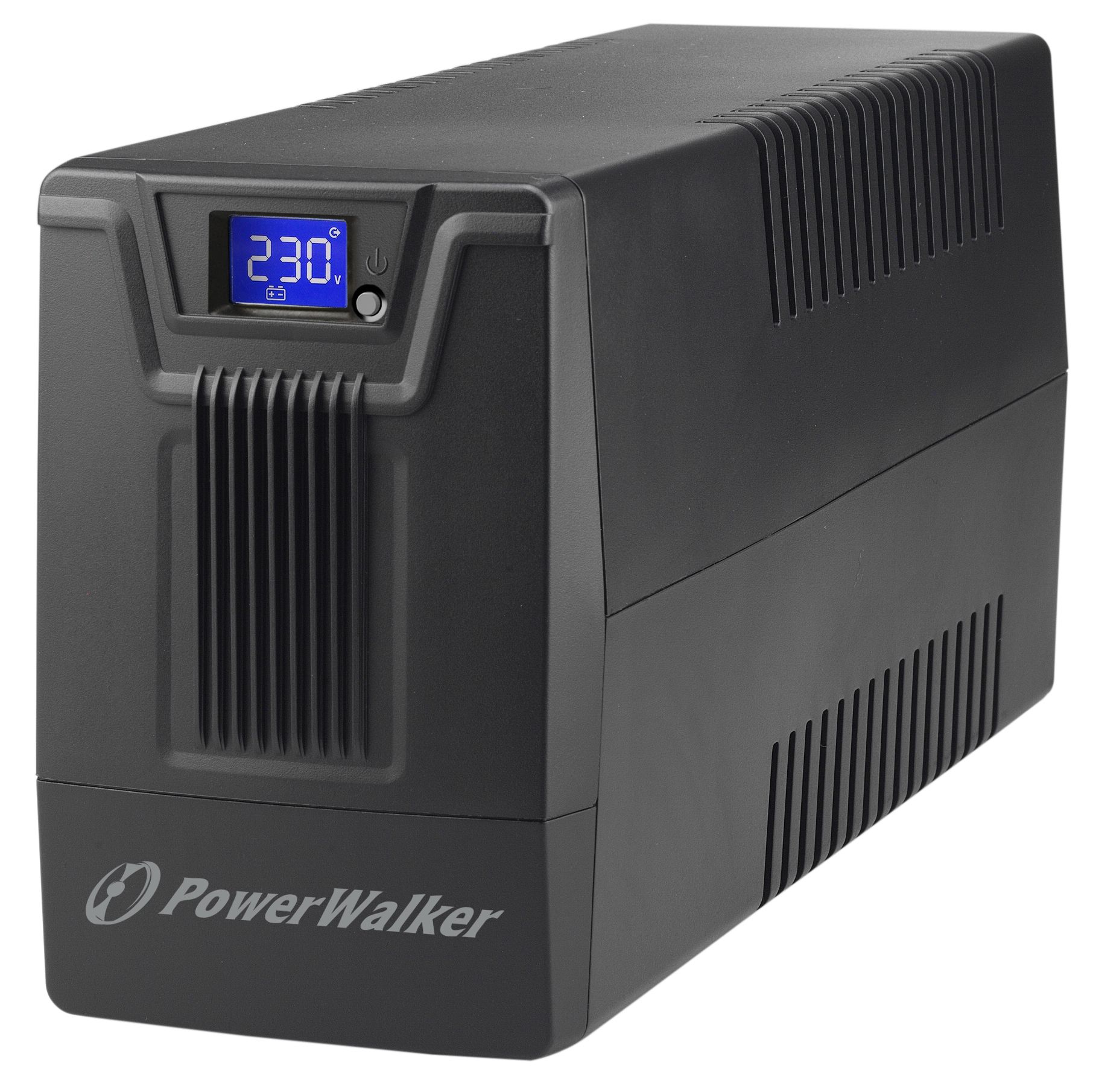 UPS PowerWalker VI 800 SCL FR, 800 VA, 480 W, cu management, line-interactive, 2x Schuko, 1x RJ45, 1x USB, 12V 9Ah Tower, Negru