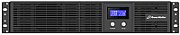 UPS PowerWalker VI 3000 RLE, 3000 VA, 1800 W, cu management, line-interactive, 8x C13, 1x RJ45, 12.0V/7.2Ah LCD, Rack 2U, Negru