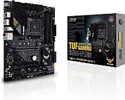 Placa de baza ASUS TUF GAMING B550-PLUS, socket AM4, 4x DDR4 UDIMM, 6x SATA, 2x NVMe, 13x USB-A, 1x USB-C, ATX