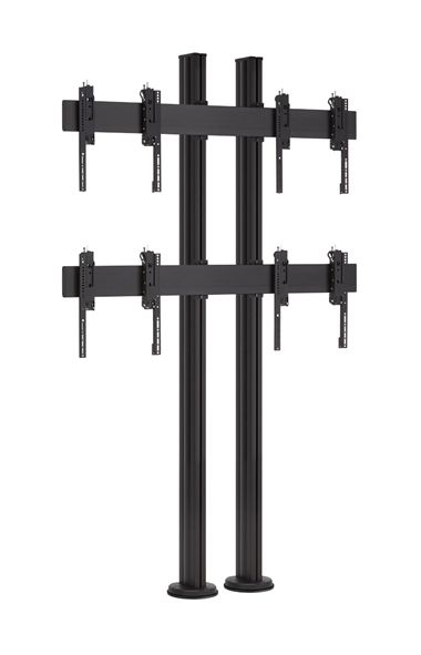 Stand Videowall 2x2 Vogel's FMVW2255 cu prindere in podea, pentru Displayuri  46 -55