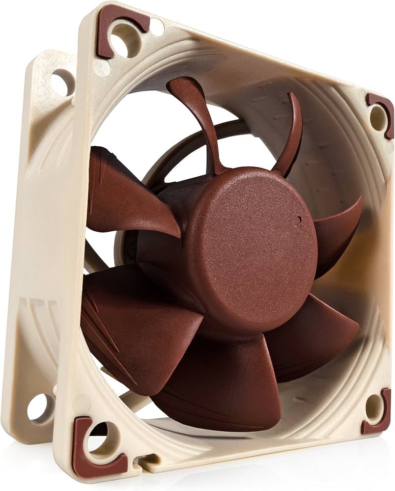 Ventilator Noctua NF-A6X25 PWM 5V ,60 x 60 x 25 mm ,3000 rpm ,Maro + bej