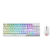 MSI Vigor GK30 Combo USB QWERTY Keyboard + Mouse GM11 White
