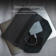 Green Cell AK61 Docking Station, Adapter, HUB USB-C HDMI 6in1 (USB 3.0 HDMI Ethernet USB-C)
