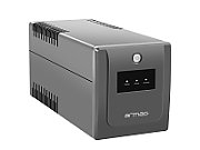 UPS Armac H/1000E/LED, 1000 VA, 650 W, cu management, line-interactive, 1x RJ45, 1x USB, 12V 7Ah LED, Tower, Negru