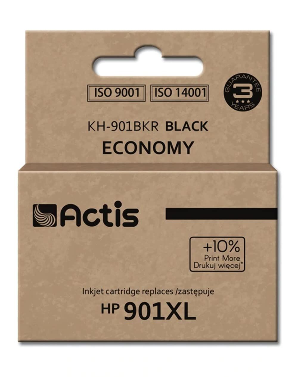 Cartus cerneala Actis KH-901BKR ,Negru ,20 ml (compatibil cu HP KH-901BKR)