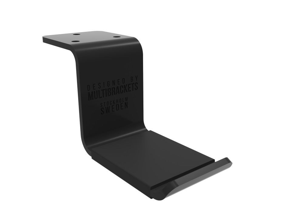 Suport de casti Multibrackets, cu prindere de birou 1886, Negru