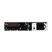 UPS APC SRT1500XLI, 1500 VA, 1500 W, cu management, on-line double-conversion, 6x C13, 1x C14, 1x USB, 48V Baterie cu plăci de plumb şi acid, LED, Rack 2U, Negru