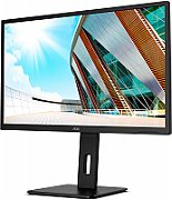 Monitor 31.5 inch WLED AOC U32P2 3840 x 2160 pixeli, 60 Hz, 4 ms, Negru