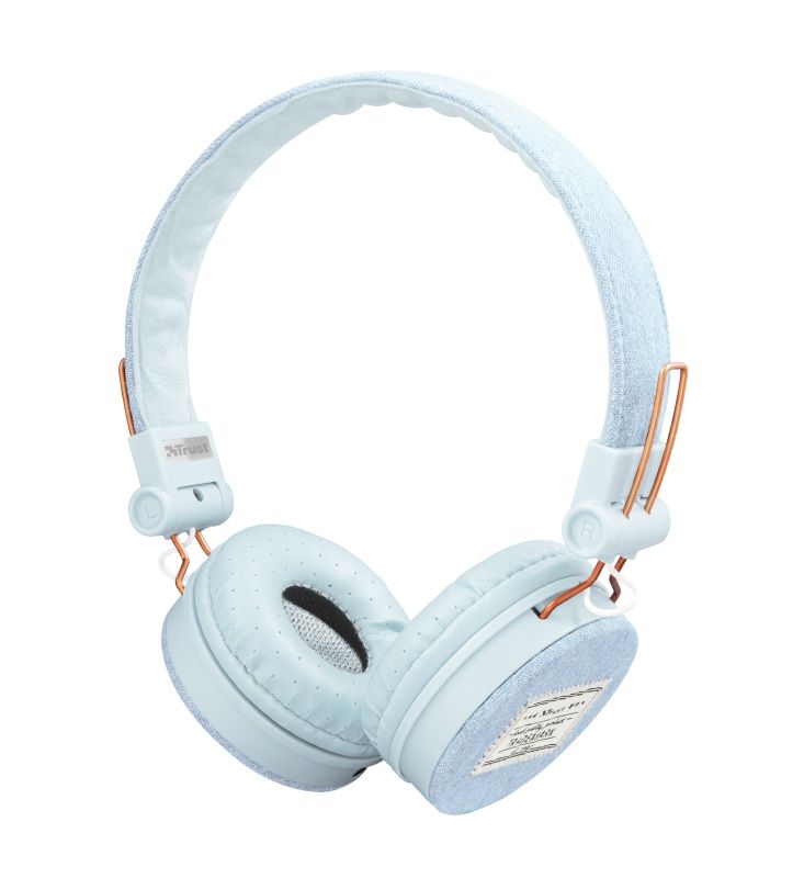Casti cu microfon Trust GXT 488 FORZE-B GAMING HEADSET PS4, albastru
