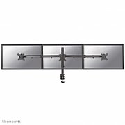 Suport Monitor de Birou Triplu, Neomounts by Newstar FPMA-D550D3BLACK, 10  - 27 , VESA 100x100, suporta pana la 7kg, negru